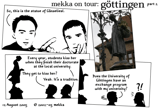 mekka on tour: Göttingen II