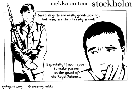 mekka on tour: Stockholm