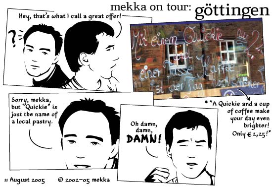 mekka on tour: Göttingen