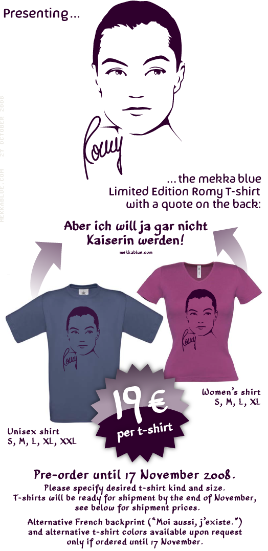 Romy Schneider T-Shirt